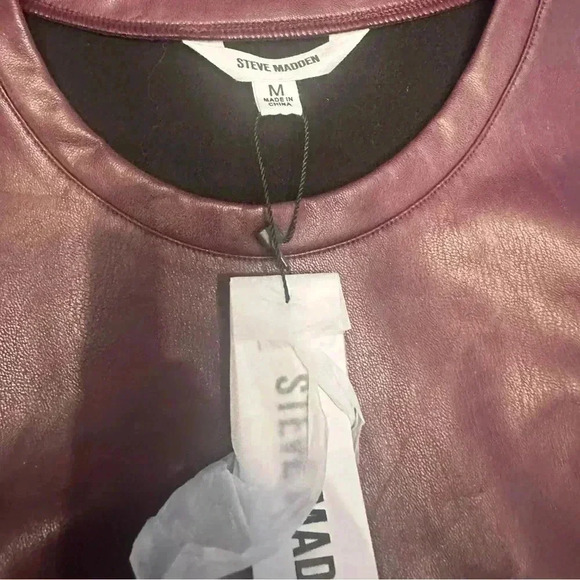 Steve Madden - Rochester Mini Dress in Cordovan - Picture 5 of 6